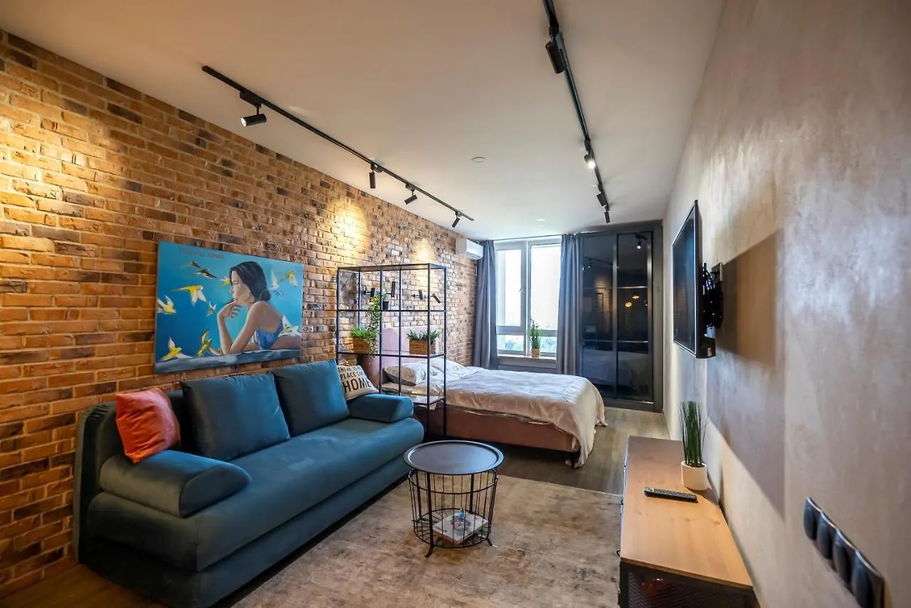 Apartment Slavutich Ecoloft Studios Kyiv