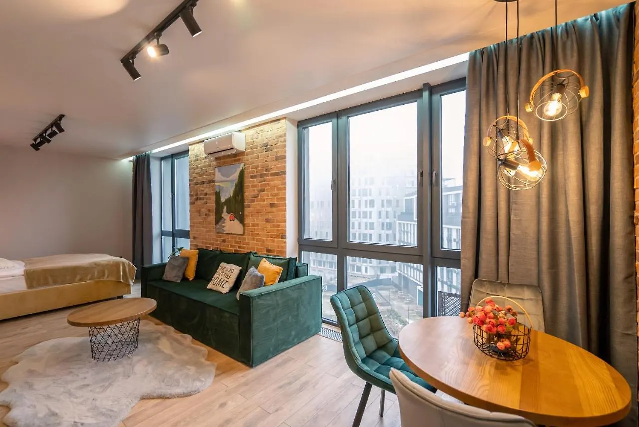 Apartment Slavutich Ecoloft Studios Kyiv